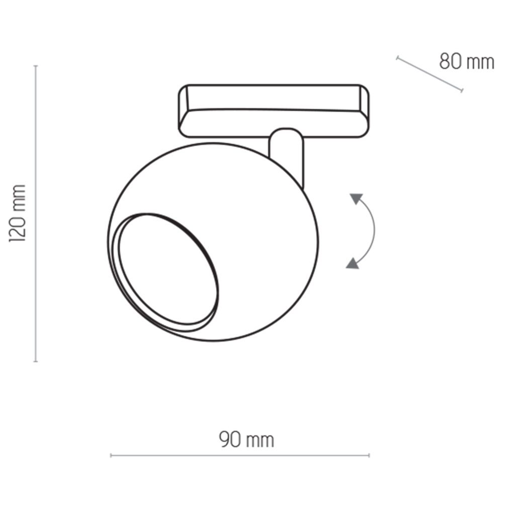 TRACER BLACK 1 TL-001 GU10