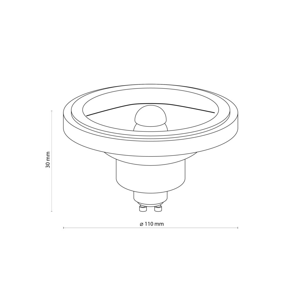ŻARÓWKA LED ES111 GU10 230V 11 W 4000K