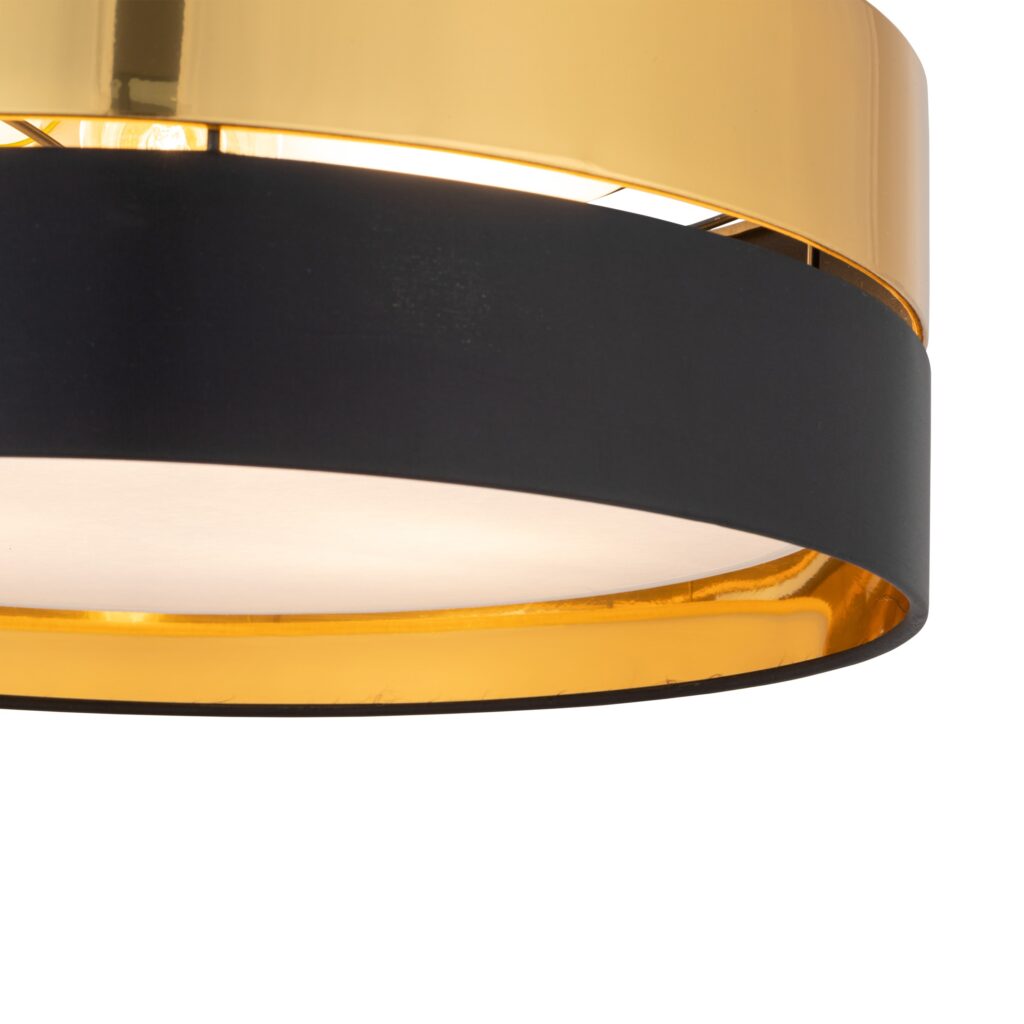 HILTON BLACK/GOLD LAMPA SUFITOWA 4  450