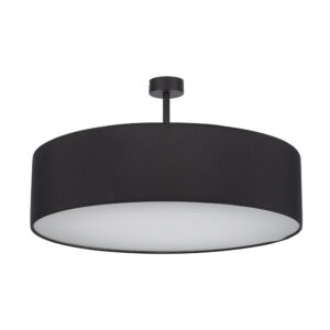 RONDO BLACK LAMPA SUFITOWA 4  600