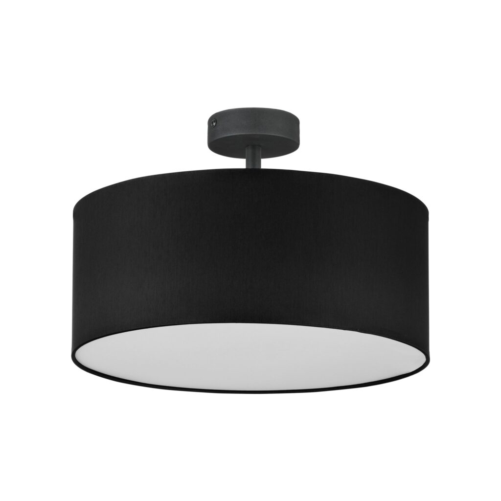 RONDO BLACK LAMPA SUFITOWA 4  450