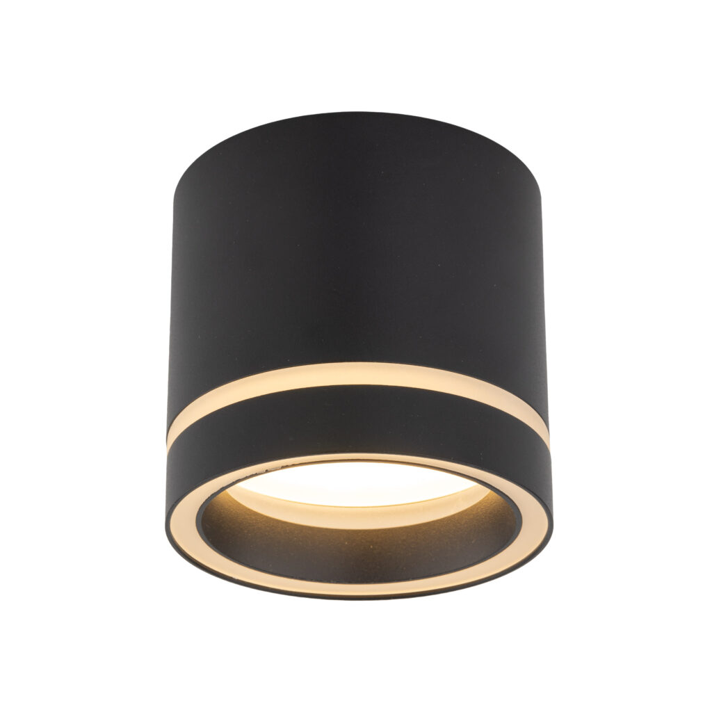 JET BLACK GX53 + ŻARÓWKA LED GX53