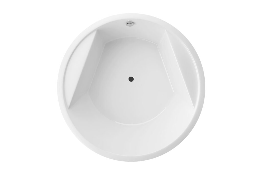 Great Arc wanna okrągła 160 cm, biały