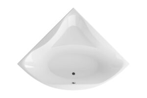 Glamour wanna narożna 140×140 cm, biały