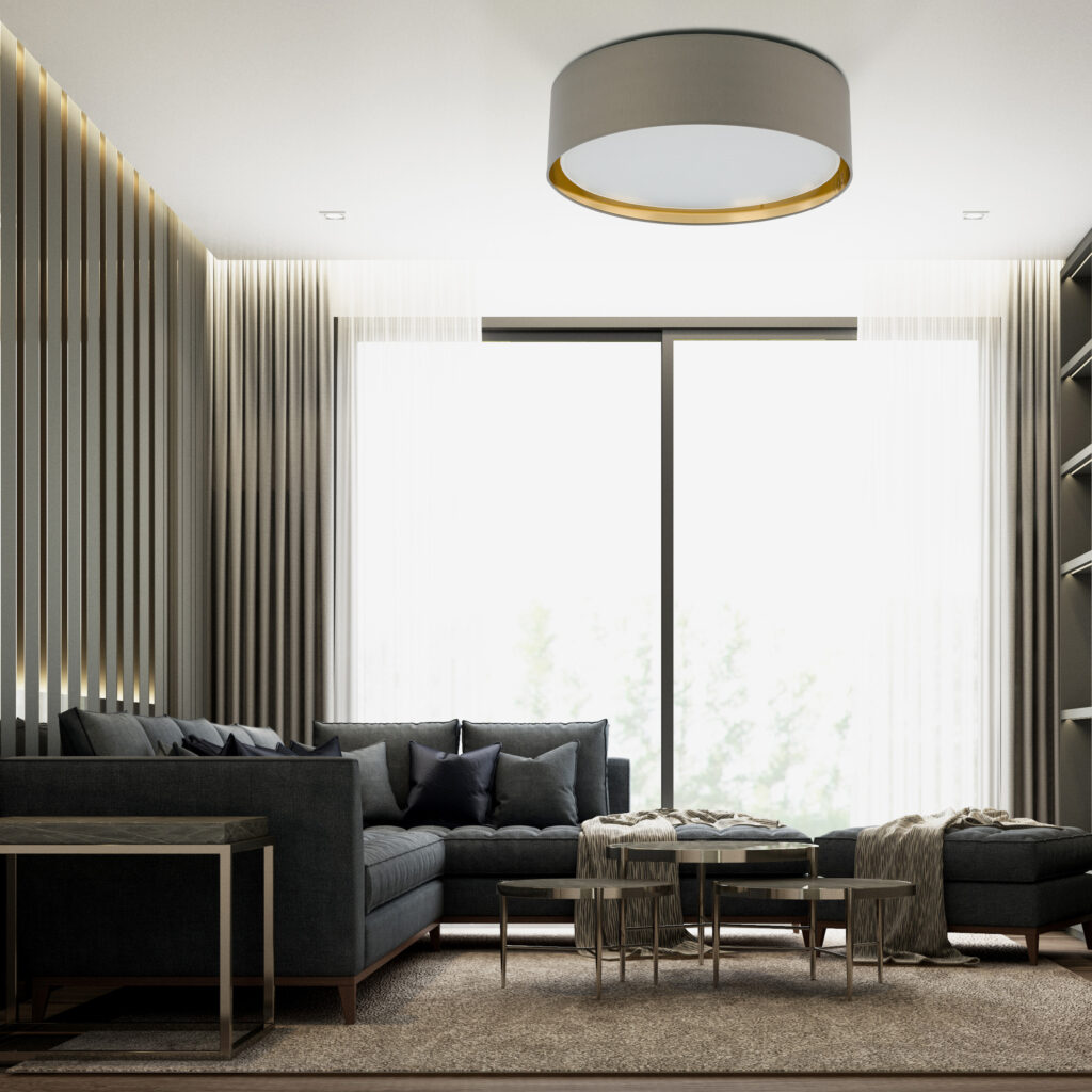 BILBAO BEIGE/GOLD LAMPA SUFITOWA 4  600