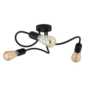 WAVE BLACK LAMPA SUFITOWA 3  E27