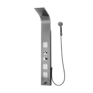 More panel prysznicowy 150×20 cm, stal