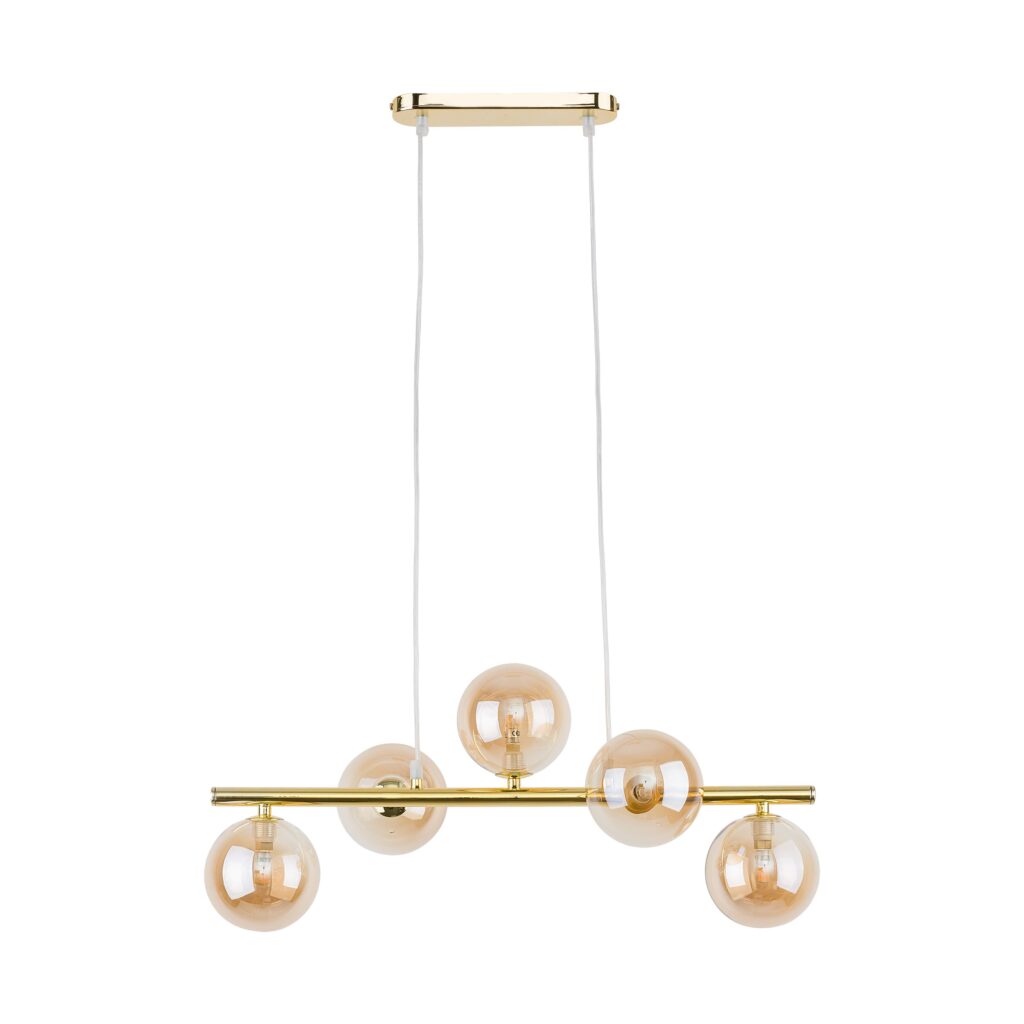 ESTERA GOLD LAMPA WISZĄCA 5