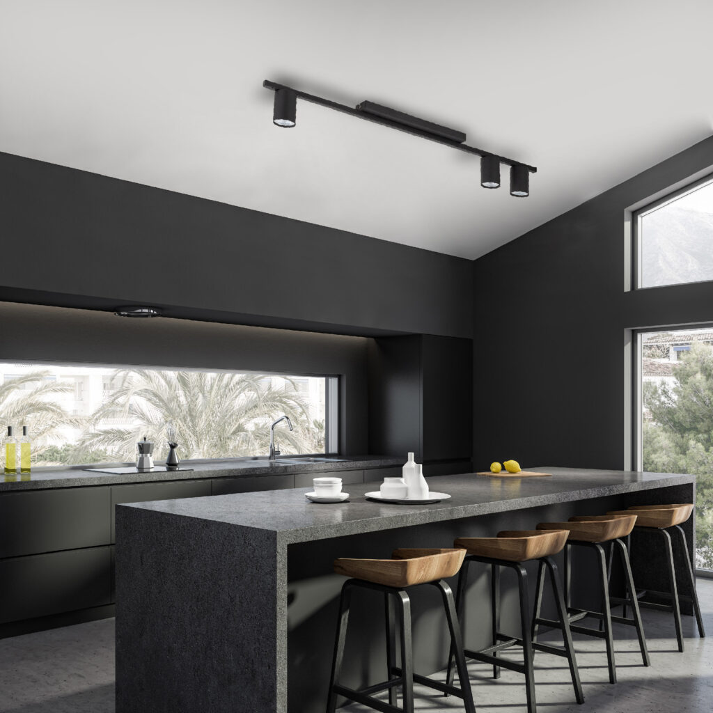 LOGAN BLACK LAMPA SUFITOWA 3