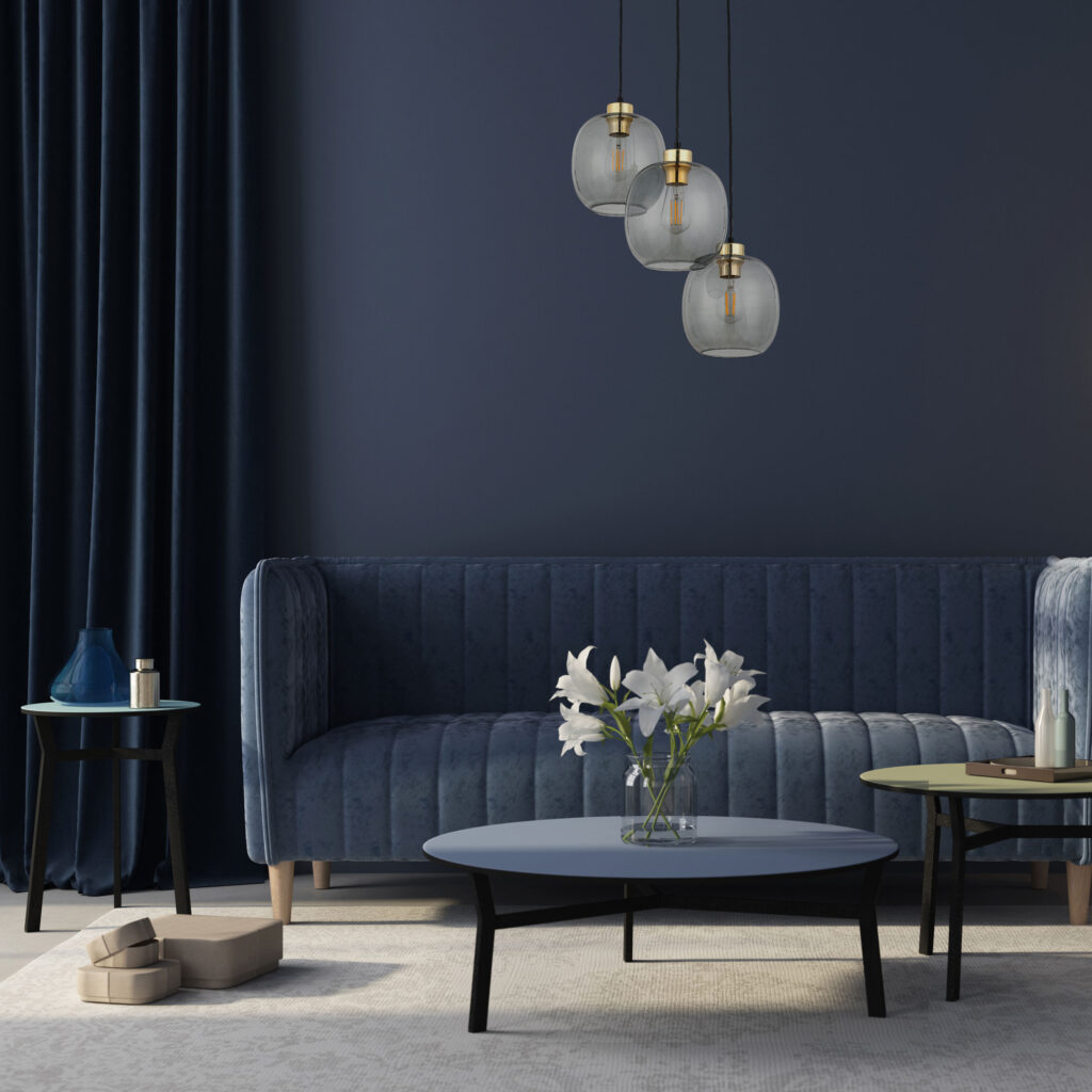 OMEGA LAMPA WISZĄCA 3 PŁ KOŁO