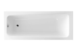Ava wanna prostokątna 170×70 cm, biały