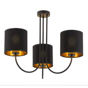 TORENS BLACK LAMPA SUFITOWA 3