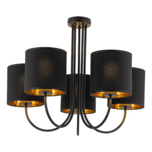 TORENS BLACK LAMPA SUFITOWA 5