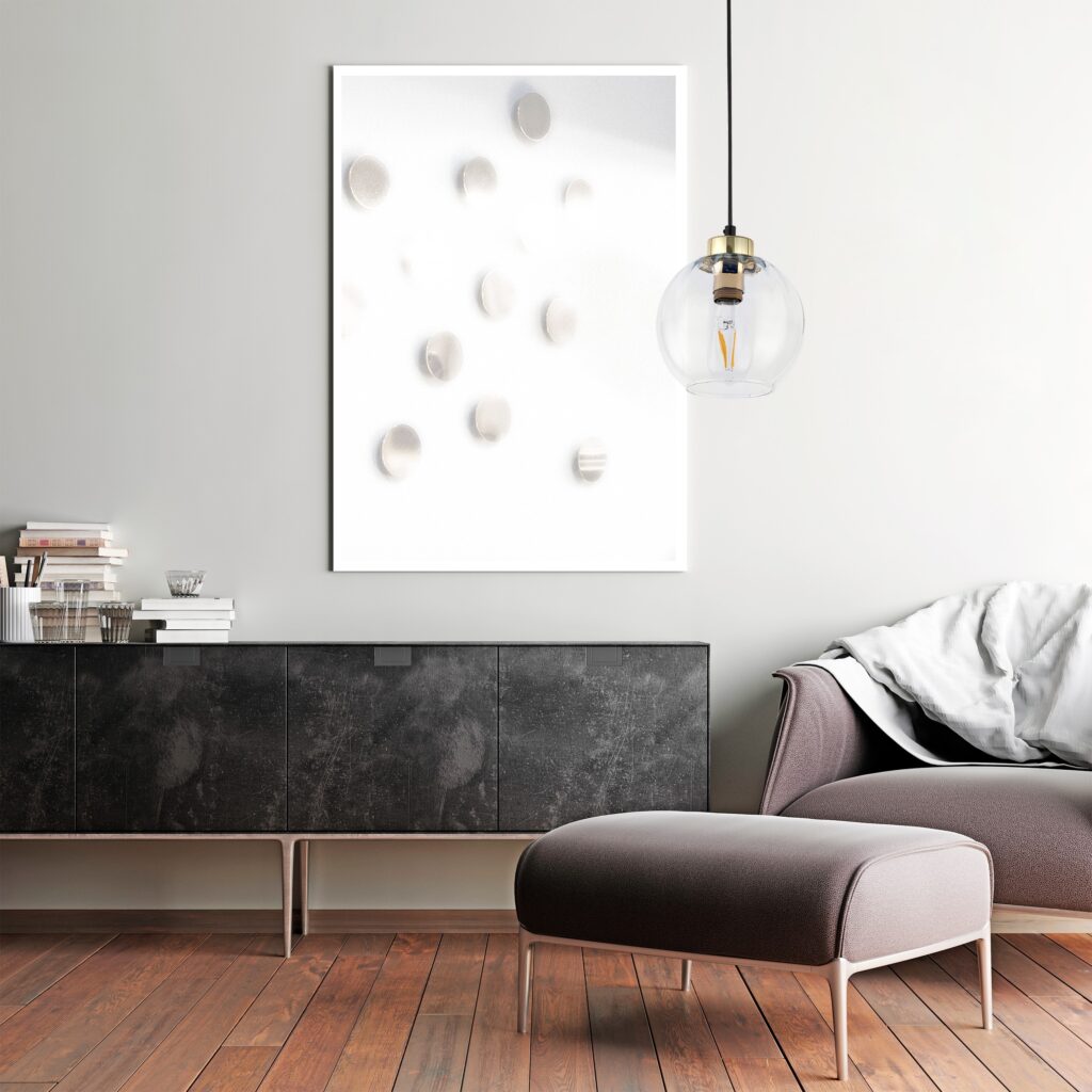 DEVI TRANSPARENT LAMPA WISZĄCA 1  180