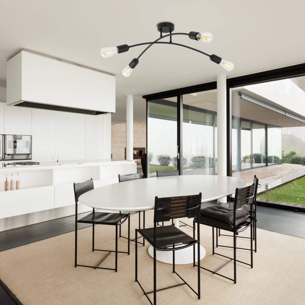 HELIX BLACK LAMPA SUFITOWA 4