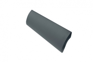 Long zagłówek wannowy, szary