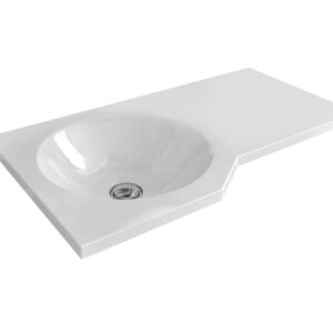 Be Spot umywalka wisząca Solid Surface