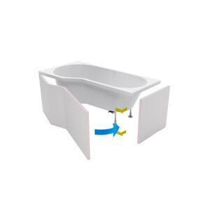 Flex obudowa do zabudowy wanny Be Spot