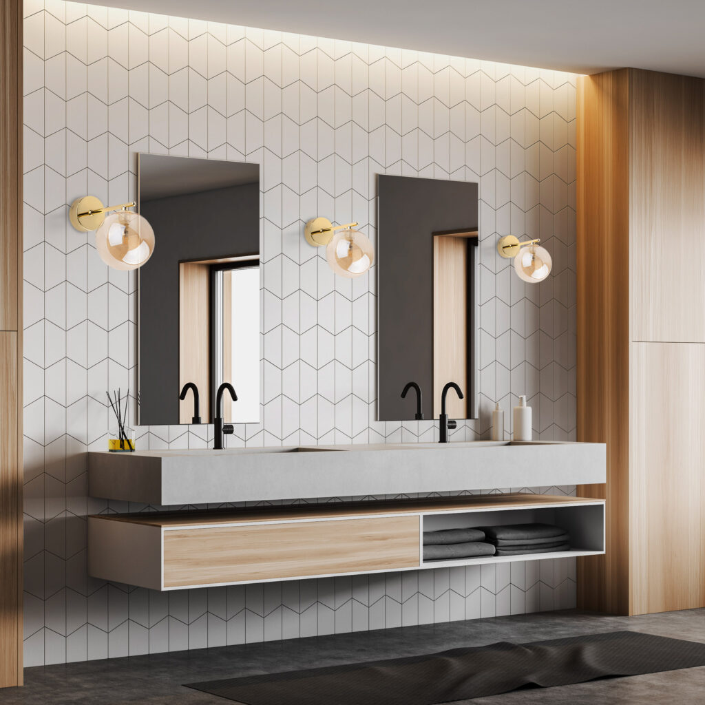 ESTERA GOLD KINKIET 1