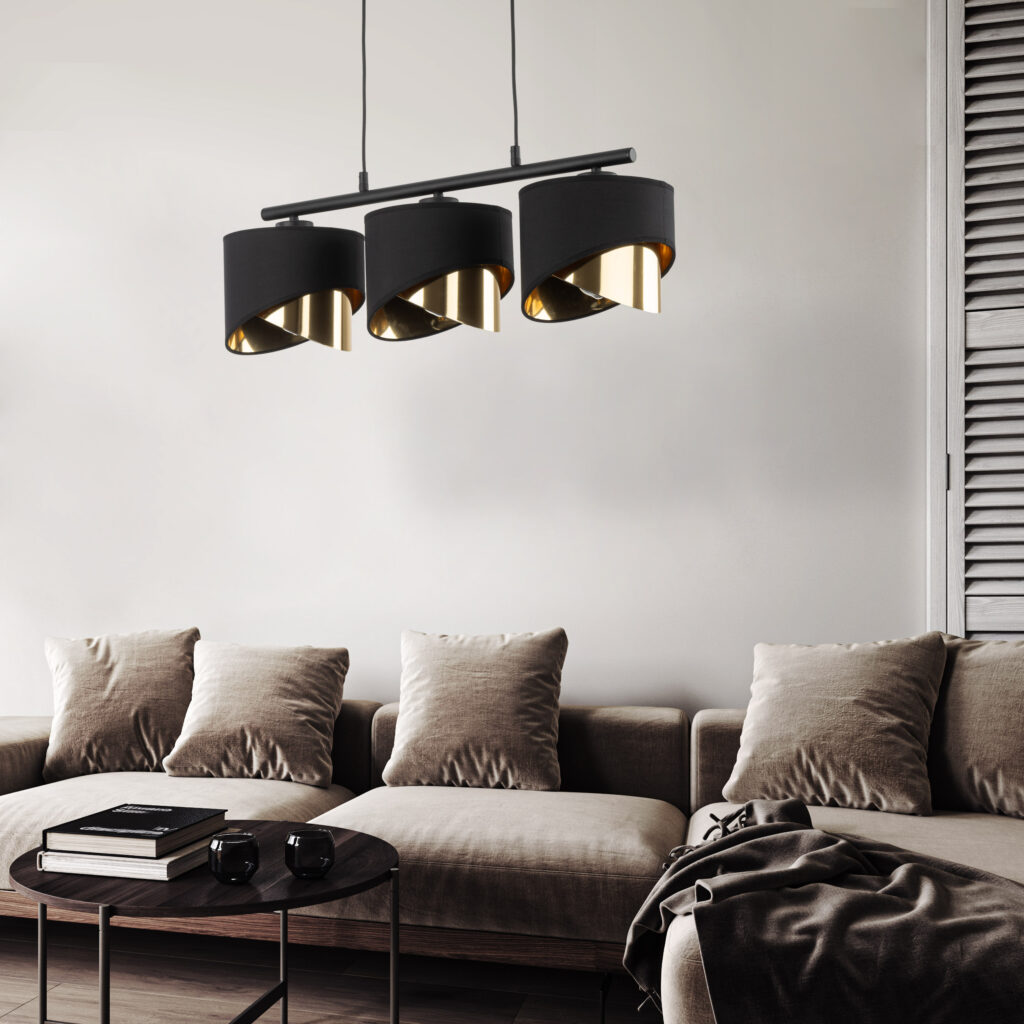 GRANT BLACK LAMPA WISZĄCA 3