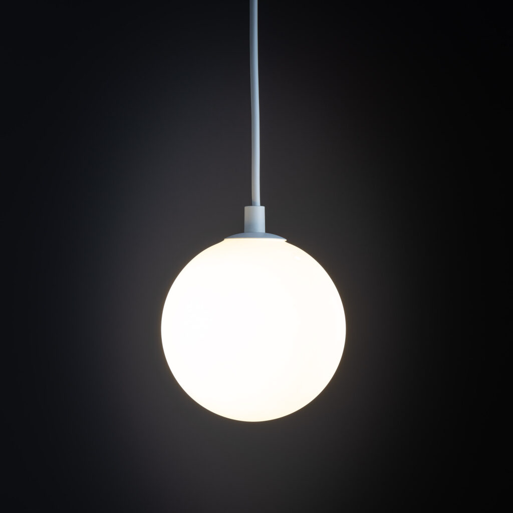 TRACER WHITE WHITE GLASS WISZĄCA 1 G9