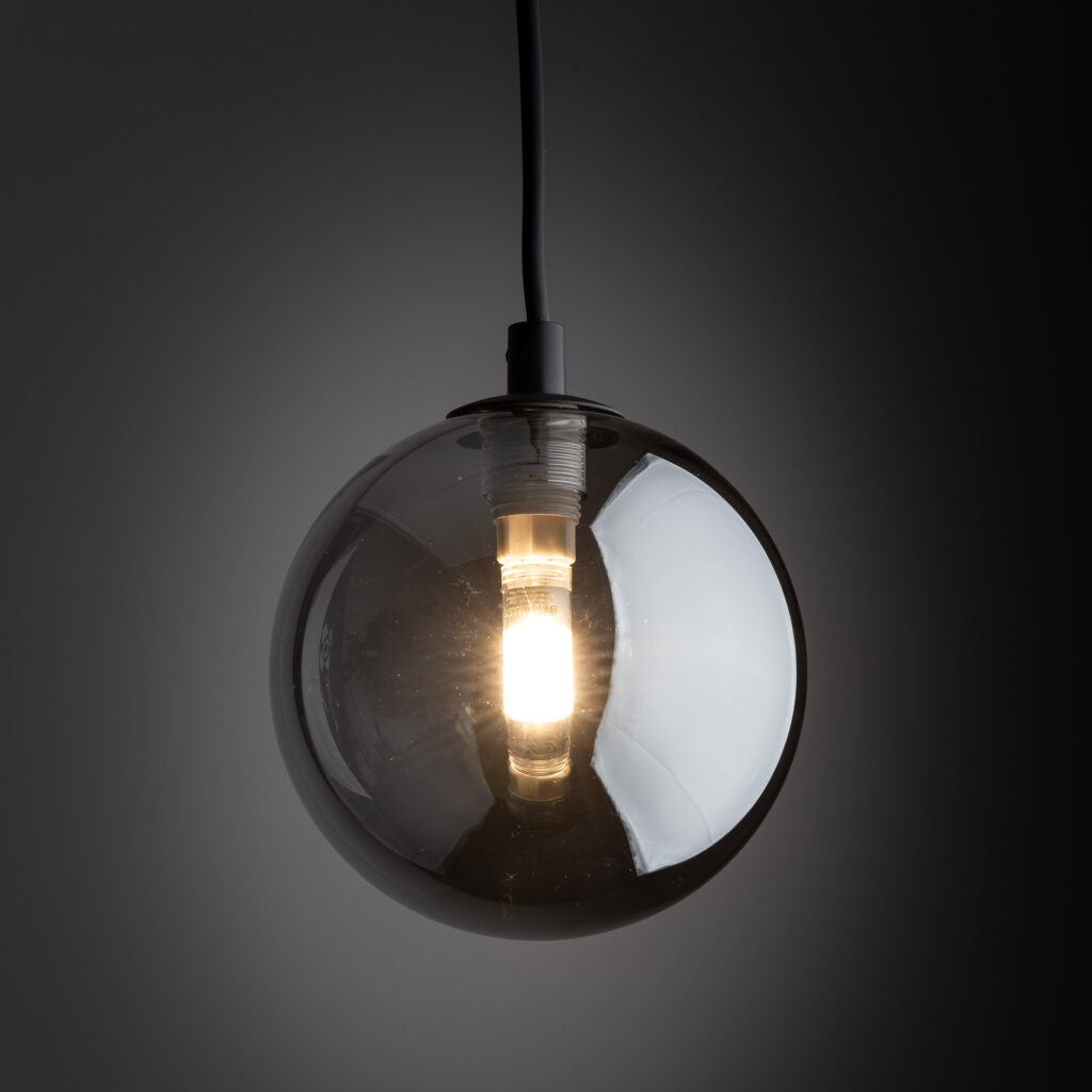 TRACER BLACK GRAPHITE GLASS WISZĄCA 1 G9