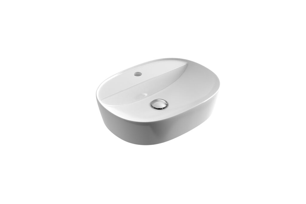 Ronity 50S umywalka nablatowa 50×38 cm