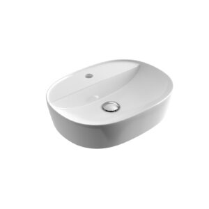 Ronity 50S umywalka nablatowa 50×38 cm