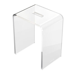 Zen stołek łazienkowy akrylowy,