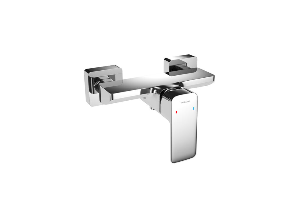 Keria bateria prysznicowa ścienna, chrom