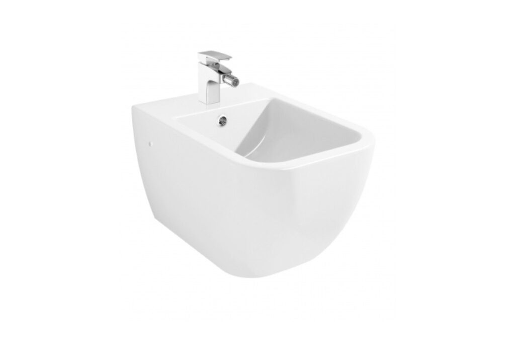 Ness bidet wiszący, biały połysk