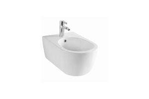 Doto D bidet wiszący, biały połysk