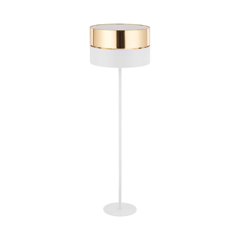 HILTON WHITE/GOLD LAMPA PODŁOGOWA 1