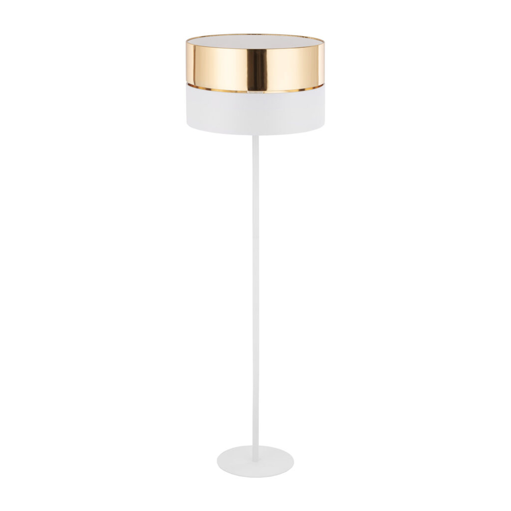 HILTON WHITE/GOLD LAMPA PODŁOGOWA 1