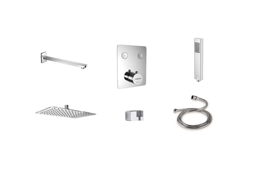 Krotos zestaw prysznicowo-wannowy