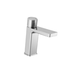 Krotos bateria umywalkowa stojąca, chrom