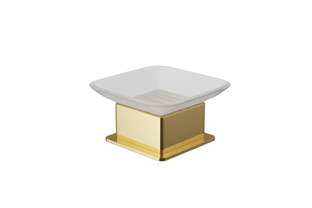 Riko mydelniczka stojąca szklana,