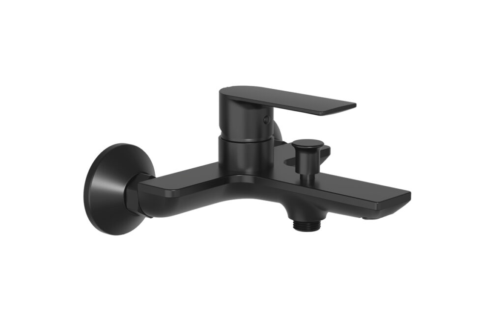 Glad bateria wannowo-prysznicowa, czarny