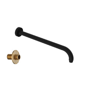 Ramię prysznicowe ścienne 40 cm okrągłe,