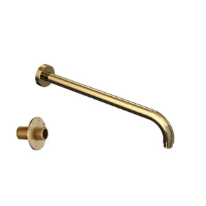 Ramię prysznicowe ścienne 40 cm okrągłe,