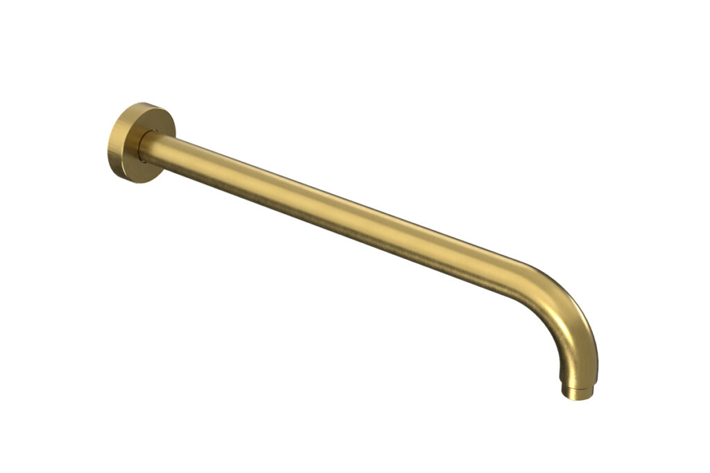 Ramię prysznicowe ścienne 40 cm okrągłe,