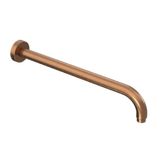 Ramię prysznicowe ścienne 40 cm okrągłe,