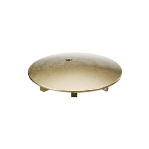 Vert pokrywa syfonu, złoty szczotkowany