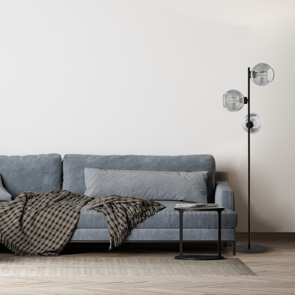 CUBUS GRAPHITE LAMPA PODŁOGOWA 3 PŁ