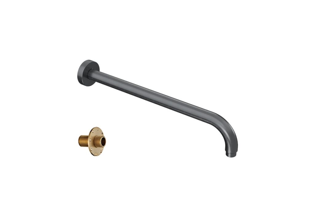 Ramię prysznicowe ścienne 40 cm okrągłe,