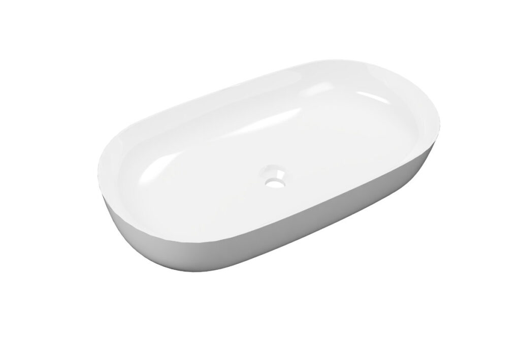 Jima umywalka nablatowa 71×41 cm