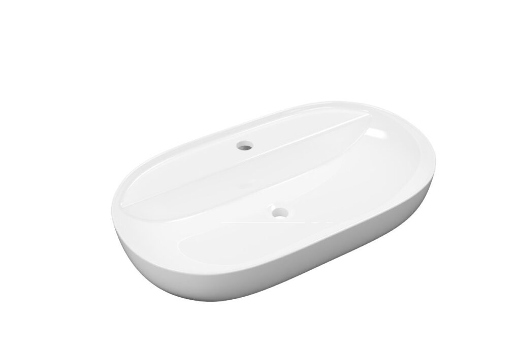 Jima umywalka nablatowa 71×41 cm