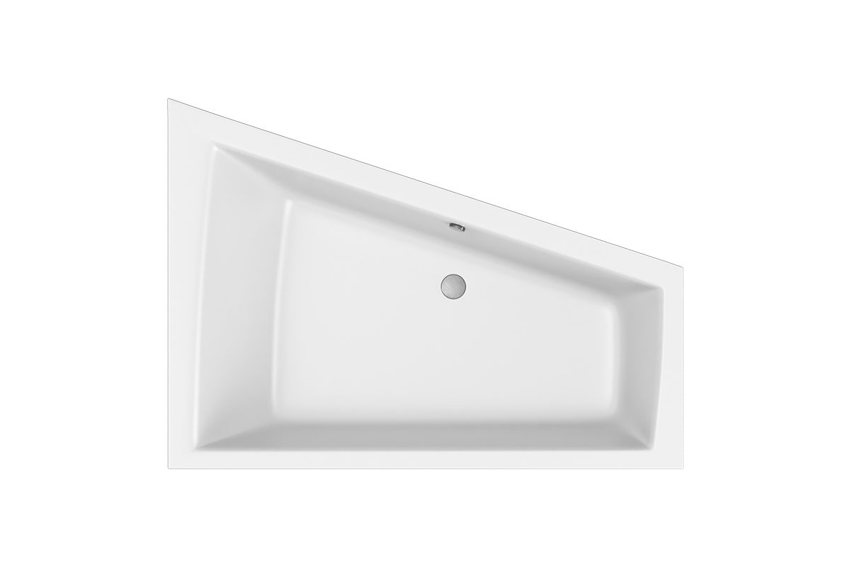 Sfera Wanna Maxi Slim Czarna 73 x 42 x 131 cm