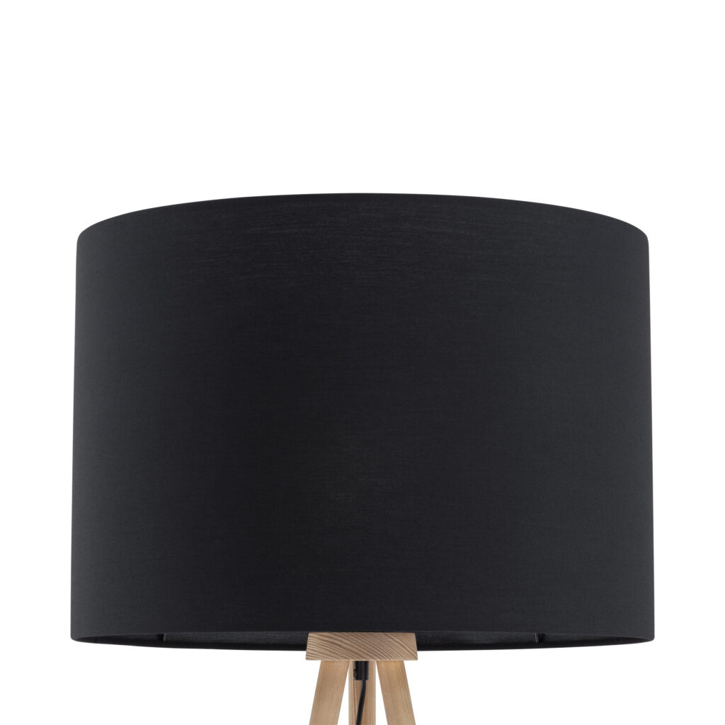 TOKYO BLACK LAMPA PODŁOGOWA 1  SOSNA POSTARZANA