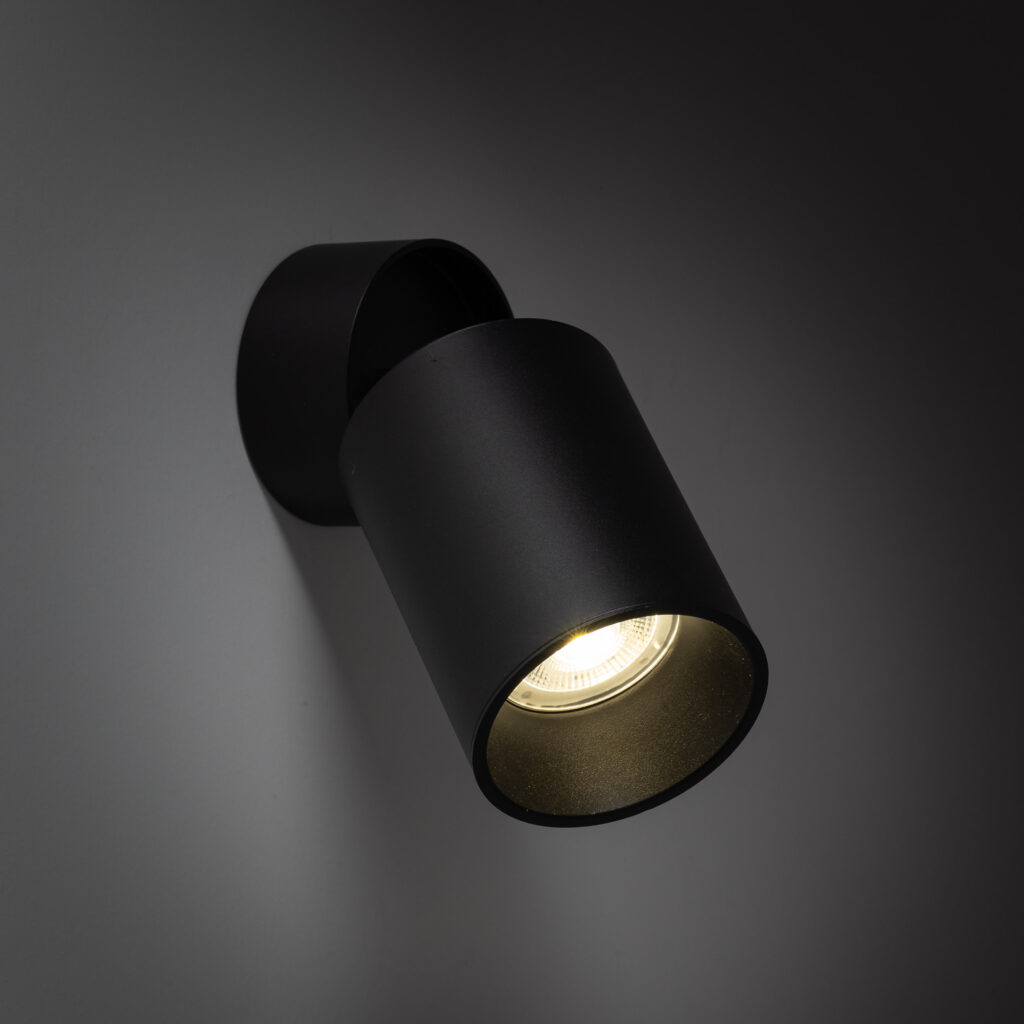TOP DOWNLIGHT BLACK GU10